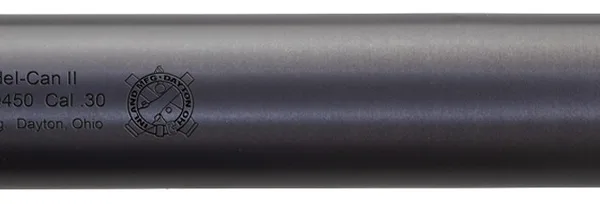 Inland MFG ICANII9MM   9mmLuger Black Stainless Steel 1/2"x28