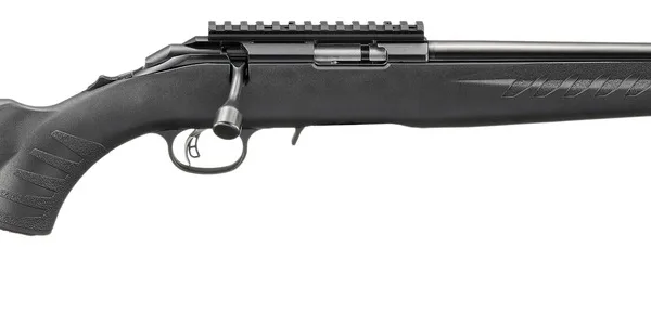 Ruger  American  22 LR 10+1 16.10" Satin Blued Threaded Barrel, Satin Blued Alloy Steel Receiver w/Picatinny Rail, Black Adj LOP Synthetic Stock