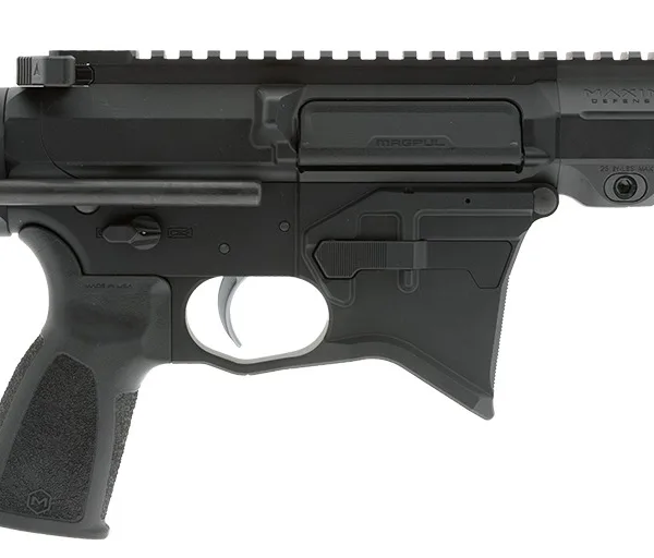 Maxim Defense  MD9 K SCW 9mm Luger 4.50" Black Nitride Threaded Barrel, Arid Brown Anodized Aluminum Receiver w/Picatinny Rail, Arid Black Maxim SCW Pistol Brace, Arid Brown Polymer Grip