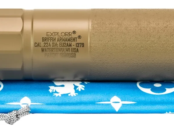 Griffin Armament GAEU2FDEAM-W Utility Mount Explorr 224 Cal 1.50" Flat Dark Earth Stainless Steel