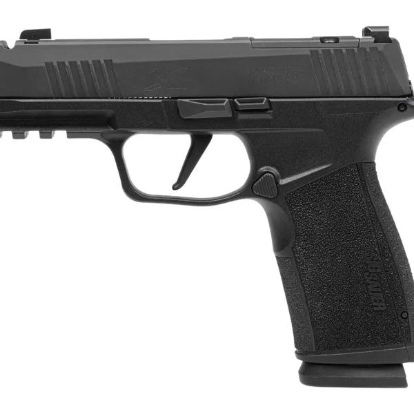 Sig Sauer 365XCA-9-COMP-MS-10 P365 XMacro COMP Compact 9mm Luger 10+1 3.10" Carbon Steel Barrel, Black Nitron Integrated Compensator/Optic Ready/Serrated Stainless Steel Slide & Stainless Steel Frame