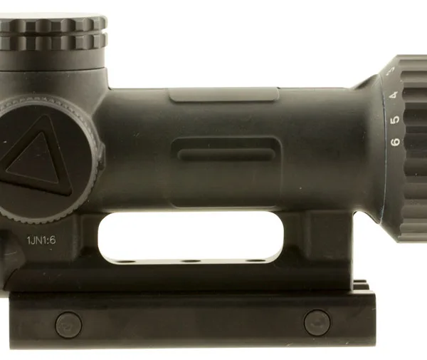 Trijicon 1600038 VCOG  Matte Black 1-6x24mm 30mm Tube LED Illuminated Green Segmented Circle w/Crosshair Mil Reticle