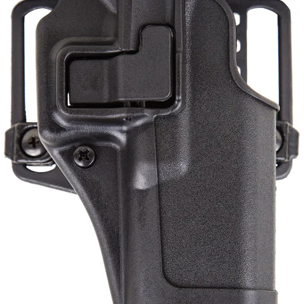 Blackhawk 410507BKR Serpa CQC  OWB Size 07 Matte Black Polymer Belt Loop/Paddle Fits Springfield XD/XD--M/Mod.2  3.80-4" Barrel Right Hand