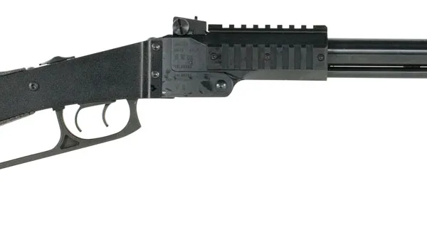 Chiappa Firearms 500188 M6  22 LR 12 Gauge 1+1 18.50" Blued Break Open Barrel, Blued Picatinny Rail Receiver, Fixed w/Storage Black Metal Stock, Right Hand