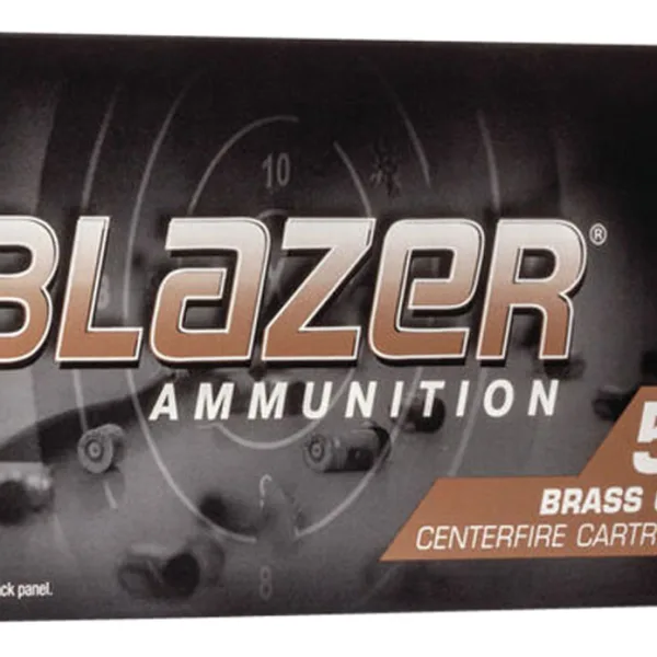 CCI 5220 Blazer Brass Handgun 40S&W 180gr Full Metal Jacket 50 Per Box/20 Case