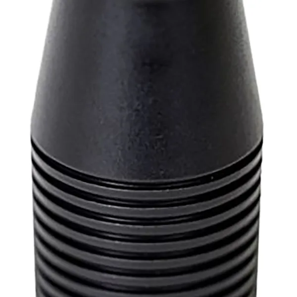 Ergo 4231BK Mini Max Vertical Forward Grip Black Ribbed Anodized Aluminum, KeyMod Mount