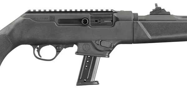 Ruger 19102 PC Carbine  9mm Luger 10+1 16.12" Black Fluted Threaded Barrel, Black Hard Coat Anodized Aluminum Receiver w/Picatinny Rail, Black Synthetic Stock, Right Hand
