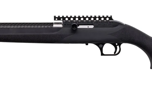 Magnum Research SSH22GT Magnum Lite SwitchBolt Full Size 22 LR 10+1 16.50" Black Anodized Carbon Steel/Threaded Barrel, Black w/Integral Scope Base Receiver, Black Fixed Hogue OverMolded Stock, Right