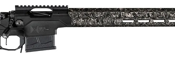 Christensen Arms 8010300102 Modern Precision  308 Win 24" Threaded Carbon Fiber Barrel 5+1, Black Nitride Finish, Black Anodized with Folding Stock, Polymer Grip