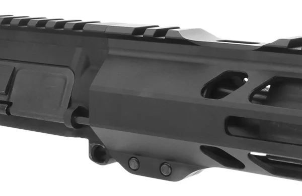 TacFire BU-556-5 Pistol Upper Assembly  5.56x45mm NATO Caliber with 5" Black Nitride Barrel, Black Anodized 7075-T6 Aluminum Receiver & M-LOK Handguard for AR-Platform Includes Bolt Carry Group