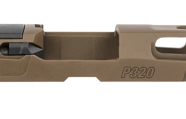 Sig Sauer 8900953 P320  Sig P320 9mm Luger PVD Coyote Brown Stainless Steel Optic Ready Slide XRAY3 Suppressor Sights Compatible With ROMEO1 & ROMEO Pro