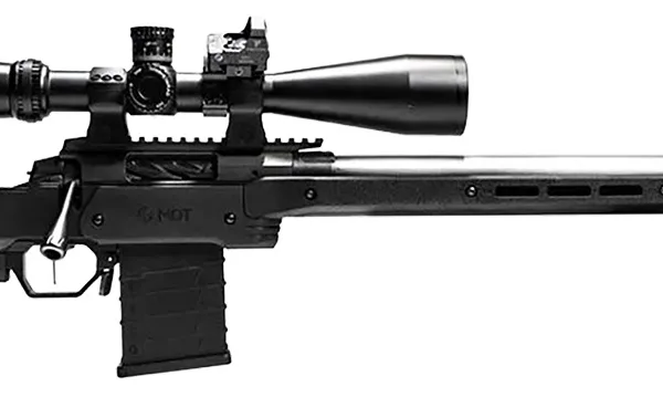 Mdt Sporting Goods Inc 104692BLK XRS Chassis Black Aluminum Core with Polymer Panels, Adj. Cheekrest, M-LOK Forend, Interchangeable Grips, AICS Mag Compatible, Fits Short Action Savage