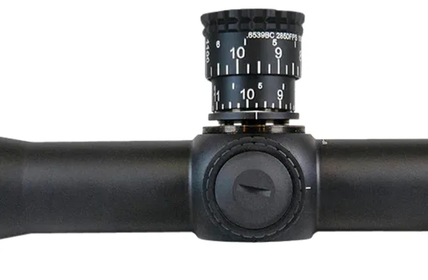 Huskemaw Optics 10520TAC Tactical Hunter Black 5-20x50mm 34mm Tube, Illuminated HuntSmart Reticle Second Focal Plane