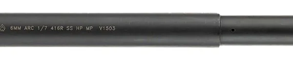 Ballistic Advantage BABL6MM001PQ Premium Series  6mm ARC 16" Threaded SPR Profile, Midlength with Low Pro Gas Block, Black QPQ 4150 Chrome Moly Vanadium Steel, Fits AR-15