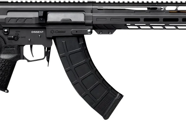 CMMG 86A7F0BAB Dissent MK47 7.62x39mm 30+1 (2) 14.30" P&W, Black Armor, Side Charging Handle Rec, 13.50" M-Lok Handguard, Side Folding Stock, Zeroed Grip, SVD Brake, 60/90 Ambi Safety, Adj. Gas Block