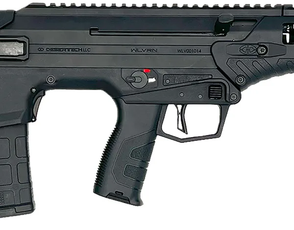 Desert Tech WLVRFD1630B WLVRN  300 Blackout 30+1 16" Black Steel Threaded Barrel, Black Hard Coat Anodized Picatinny Rail Aluminum Receiver, M-LOK Handguard, Black Polymer Chassis, Ambidextrous