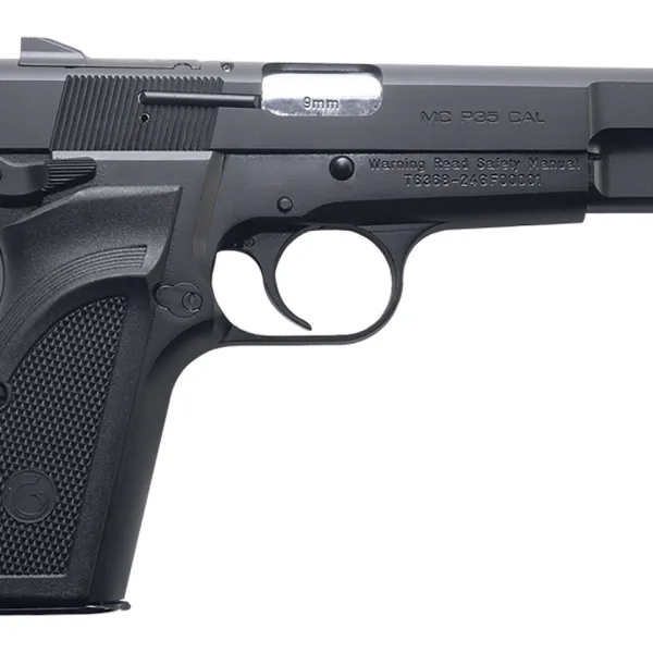 Girsan 390451 MCP 35 *CA Compliant 9mm Luger 10+1 4.87" Stainless Steel Barrel, Matte Black Serrated Steel Slide, Black Steel Frame, Textured Grip