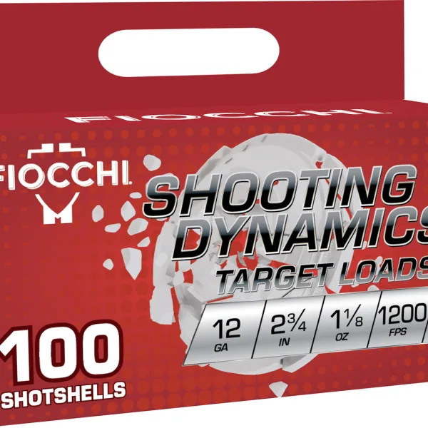 Fiocchi 12SDB187 Shooting Dynamics  12Gauge 2.75" 1 1/8oz 7.5Shot 100 Per Box/2 Case