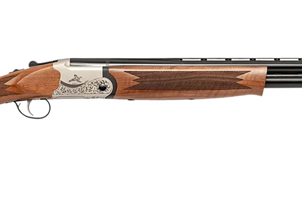 Escort HEOD12280S01 Optima  12 Gauge Break Open 3" 2rd 28" Over/Under Vent Rib Barrel, Steel Receiver, Turkish Walnut Stock