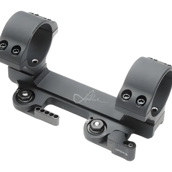 Larue Tactical LT9131535034 In Line  Black 34mm Tube 0 MOA