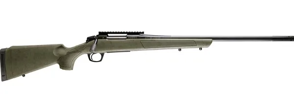 CVA CR3980G Cascade XT 22 Creedmoor 4+1 Graphite Black Cerakote Fluted Threaded Barrel, Graphite Black Cerakote Receiver w/Picatinny Rail, OD Green w/Black Webbing Adjustable Synthetic Stock