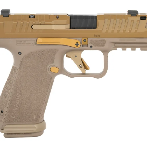 Canik HG8328DM-N Mete MC9 Prime 9mm Luger 17+1 3.64" Compensated Barrel, Steel Optic Ready/Serrated Slide, Polymer Frame w/Picatinny Rail, Textured Grip