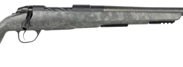 Fierce Firearms  CT Rage LR Full Size 22 Creedmoor 4+1 18" Carbon Fiber Match Grade Threaded Barrel, Black Cerakote Titanium Drilled & Tapped Receiver, Picatinny Rail Forend, Carbon Matrix Push Button