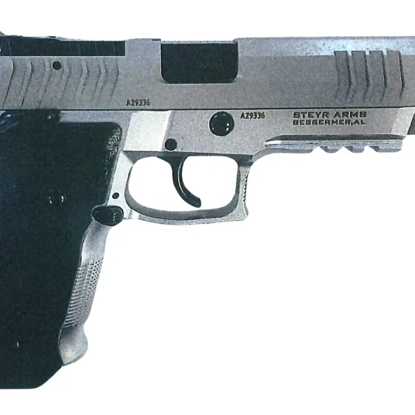 Steyr Arms ATC5BASE ATC Base 9mm Luger 20+1 5" Black Barrel, Nitrocarburized Stainless Steel Lightening Cut/Optic Cut/Serrated Slide & Frame w/Beavertail & Picatinny Rail, Black Grips