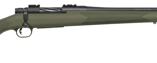 Mossberg 28078 Patriot  30-06 Springfield 5+1 22" Matte Blued Fluted Barrel, OD Green Synthetic Stock