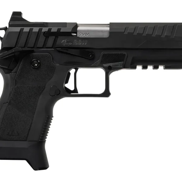 Oa Defense  2311  Full Size 9mm Luger 17+1 5" Stainless Barrel, Black Steel Optic Ready/Serrated Slide, Black Aluminum Frame w/Picatinny Rail, Black Polymer Grip, Ambidextrous