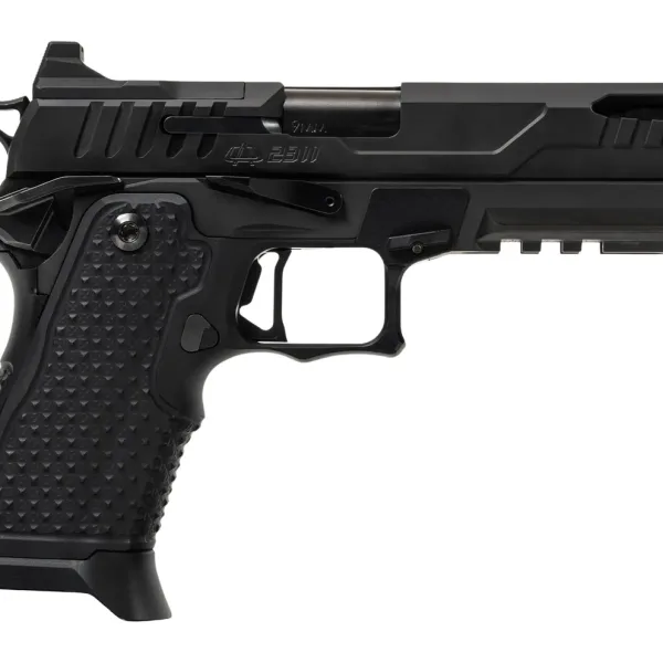 Oa Defense  2311 Pro Elite Full Size 9mm Luger 21+1 5" Black DLC Steel Optic Ready/Serrated Slide, Black Aluminum Frame w/Picatinny Rail, Black Aluminum Grip, Ambidextrous