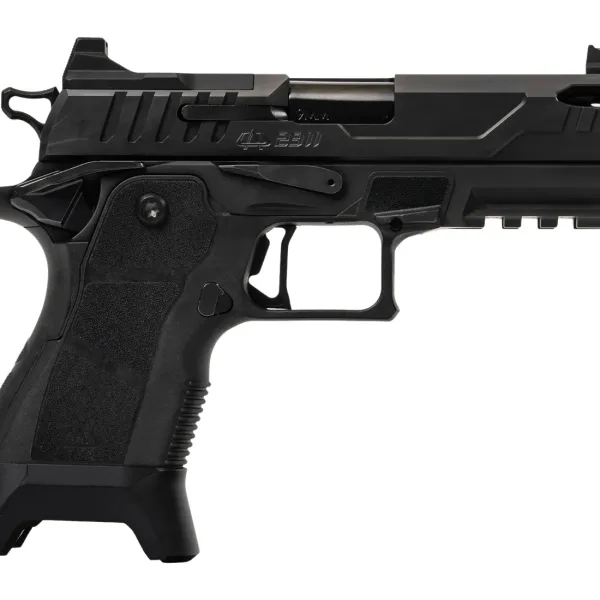 Oa Defense  2311 Pro w/Plus Kit Compact Frame 9mm Luger 17+1 4.25" Black Ported Barrel, DLC Black Steel Optic Ready/Serrated Slide, Black Aluminum Frame w/Picatinny Rail, Black Polymer Grip, Ambidextr