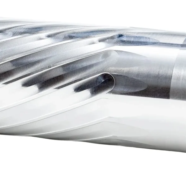 Anechoic PSQ-RA Pipsqueak 22 22LR/22WMR/17HMR 1.10" Raw Aluminum/Titanium 1/2"x28