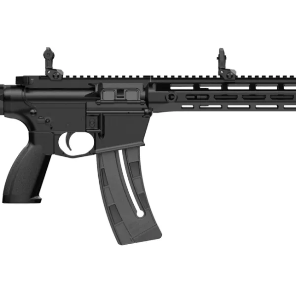 Retay USA RA1522BLKPOLYMLOK10 RA1522 22 LR 10+1 18" Black Chrome Threaded Barrel, Black Chrome Polymer Receiver w/Picatinny Rail,  M-LOK Handguard, Adjustable Black Polymer Stock & Grip