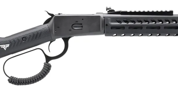 Rossi 920441613-TBRP R92  44 Mag 8+1 16.50" Black Cerakote Alloy Steel Threaded Barrel & Drilled & Tapped Receiver, Black Fixed Wood Stock