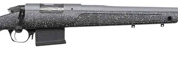 Bergara Rifles BPR2065MC Premier HMR Pro 6.5 Creedmoor 5+1 24" Threaded Barrel, Tactical Gray Cerakote,  Black with Gray Fleck Stock