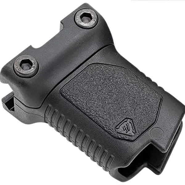 Strike Industries ARCMAGRAILSBK Angled Vertical Grip Short Black Polymer with Cable Management Storage for Picatinny Rail