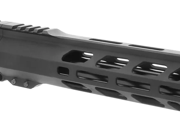 TacFire BU-9MM-10 Pistol Upper Assembly  9mm Luger Caliber with 10" Black Nitride Barrel, Black Anodized 7075-T6 Aluminum Receiver & M-LOK Handguard for AR-Platform Includes Bolt Carrier Group