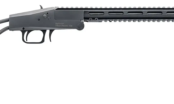 Chiappa Firearms 500273 Big Badger  410 3" 1rd 20", Blued, M-LOK/Picatinny Handgaurd, Wire Stock with Adj. Comb, Fiber Optic Sight