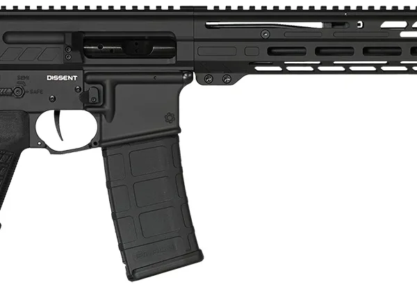 CMMG 55A1A0BAB Dissent MK47 5.56x45mm NATO 30+1 (2) 16.10", Black Armor, Side Charging Handle Rec, 15" M-Lok Handguard, Side Folding Stock, Zeroed Grip, Muzzle Brake, 60/90 Ambi Safety, Adj. Gas Block