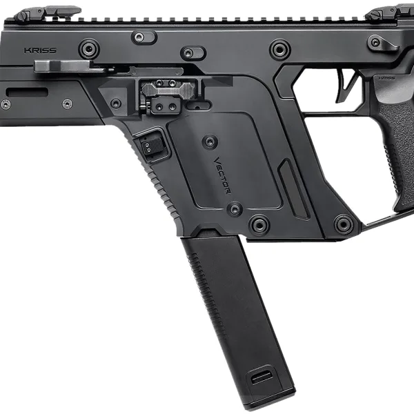 Kriss USA KV453PBL00 Vector SDP Gen3 45 ACP 30+1 5.50" Black Nitride Threaded Barrel, M-LOK Handguard, Black Picatinny Rail Receiver & Rear, Black Polymer Grip, Ambidextrous, Glock Mag Compatible