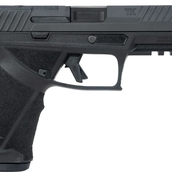 Taurus  TX 9  Full Size 9mm Luger 10+1 4.50" Black Barrel, Black Nitride Alloy Steel Optic Ready/Serrated Slide, Black Stainless Steel Frame w/Picatinny Rail, Interchangeable Backstrap Grip