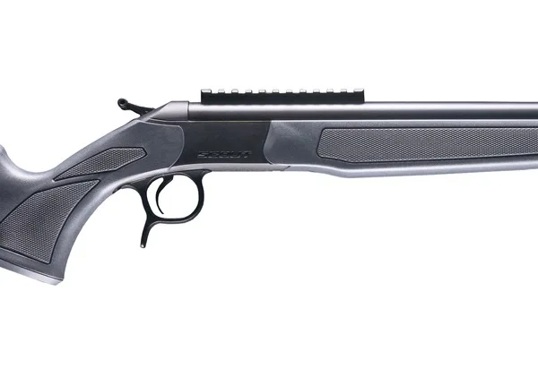 CVA CR4448 Scout  22 Creedmoor 1rd 16.50" Matte Blued Threaded Barrel & Receiver w/DuraSight Rail, Stealth Gray Synthetic Stock