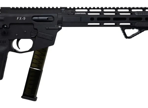 Freedom Ordance FX9R16E-BLK FX9R Elite 9mm Luger 16" Black Nitride Barrel, Black Anodized Aluminum Receiver w/Picatinny Rail Black B5 Bravo Polymer Stock, B5 P Type Grip
