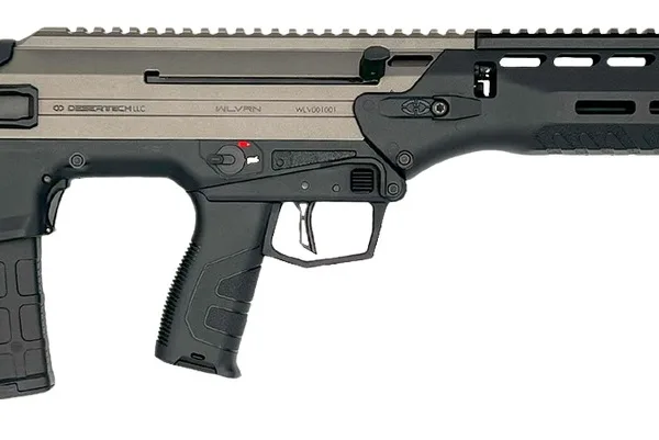 Desert Tech WLVRFC2020T WLVRN  6.5 Creedmoor 20+1 20" Black Melonite Threaded Barrel, Tungsten Cerakote Receiver w/Picatinny Rail, M-LOK Handguard, Black Polymer Chassis, Black Polymer Grip, Ambidextr