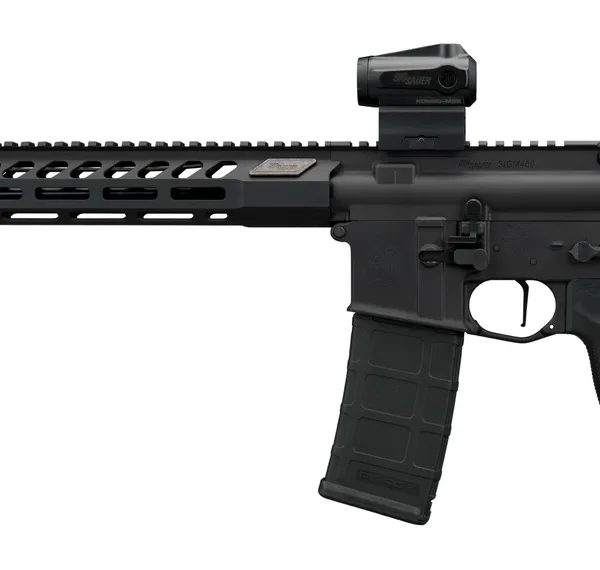 Sig Sauer RM400556N16BFORGE10 M400 Forge 5.56 NATO 10+1 16" Black Anodized Alloy Receiver w/Picatinny Rail, M-LOK Handguard, Magpul SL-K Black Polymer Stock, Black Polymer Grip, Sig ROMEO MSR Gen II R