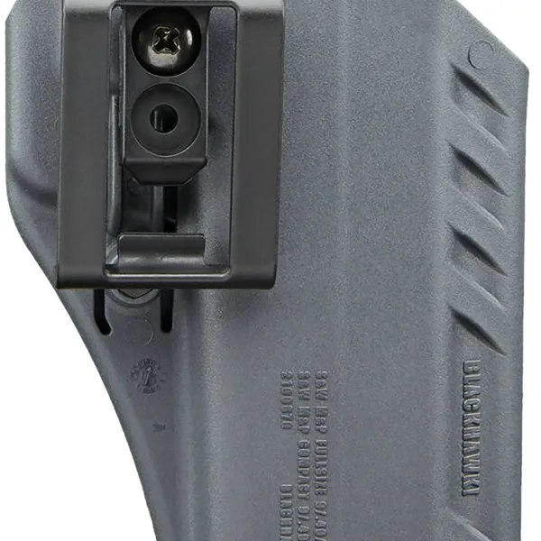 Blackhawk 417502UG A.R.C.  IWB Urban Gray Polymer Belt Clip Compatible w/Glock 19/23/32/45 Belt 1.50-1.75" Wide Ambidextrous