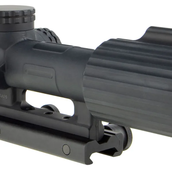 Trijicon 1600002 VCOG  Black Hardcoat Anodized 1-6x 24mm LED Illuminated Red Horseshoe Dot w/Crosshair 223 55gr Reticle
