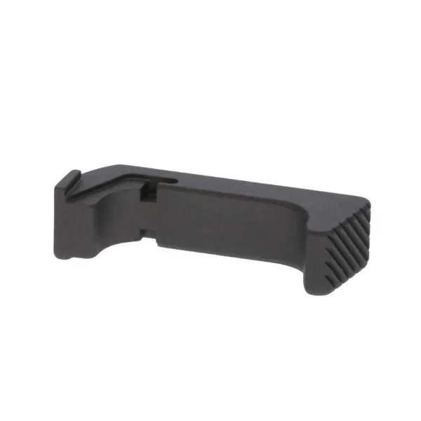 Rival Arms RA72G004A Magazine Release  Extended Black Anodized Aluminum for Glock 43X, 48