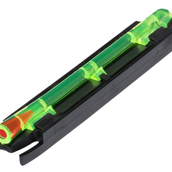HiViz M400 M-Series Magnetic Front Sight  Black | Green with Red Center Fiber Optic Front Sight